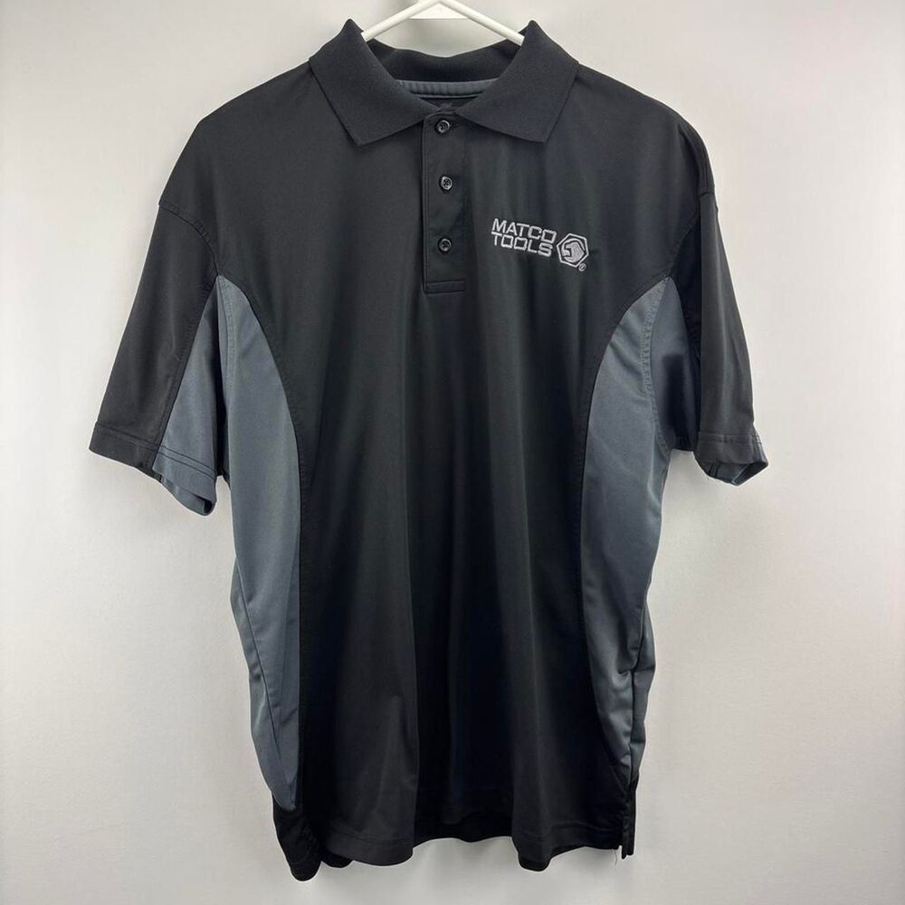 Matco Tools Polo Shirt Adult Medium Short Sleeve Workwear Casual Men's